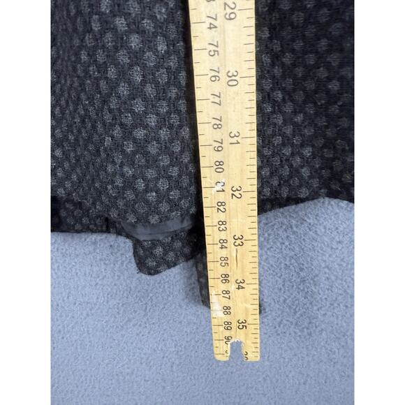 Banana Republic Womens Wool Blend Preppy Academia Coat Size M Belted - Picture 7 of 7